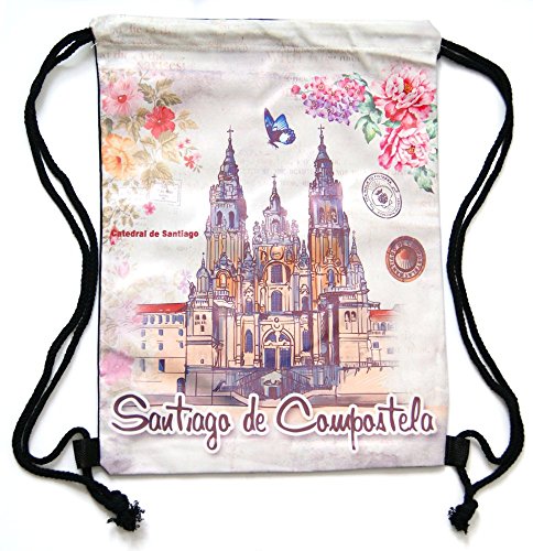 Jakobsweg [Bewahrer] Zuziehbeutel Camino mit doppeltem Kordelzug von Jakobsweg [Bewahrer]