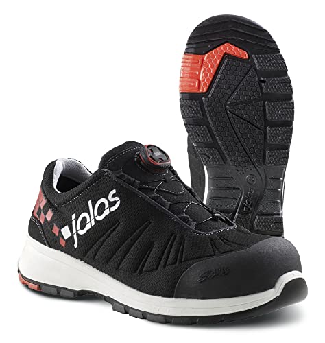 Jalas 7138 Zenit Evo Leichter, weicher Sicherheitsschuh mit BOA Fit System und Zehenschutzkappe, Größe 41 von Jalas