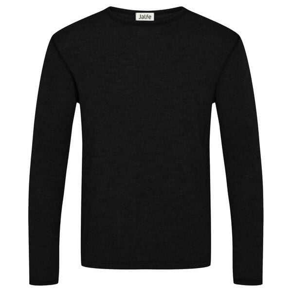 Jalfe Herren-Longsleeve Wolle melange von Jalfe