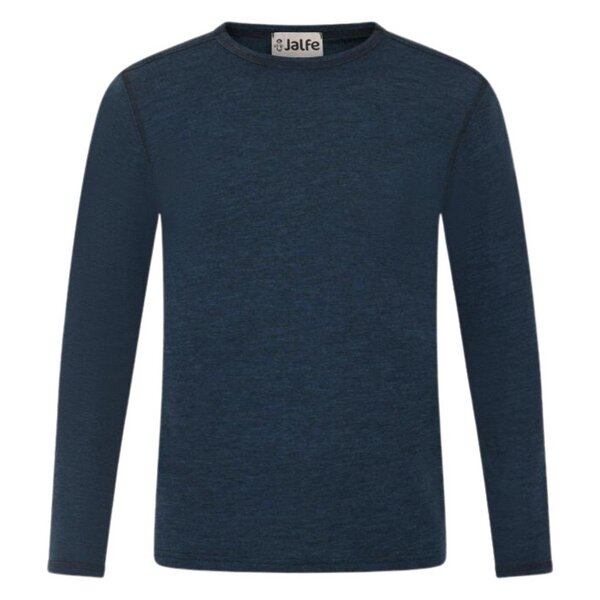 Jalfe Herren-Longsleeve Wolle melange von Jalfe