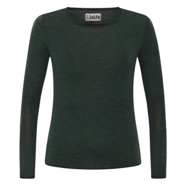 Jalfe Longsleeve Wolle plain melange von Jalfe