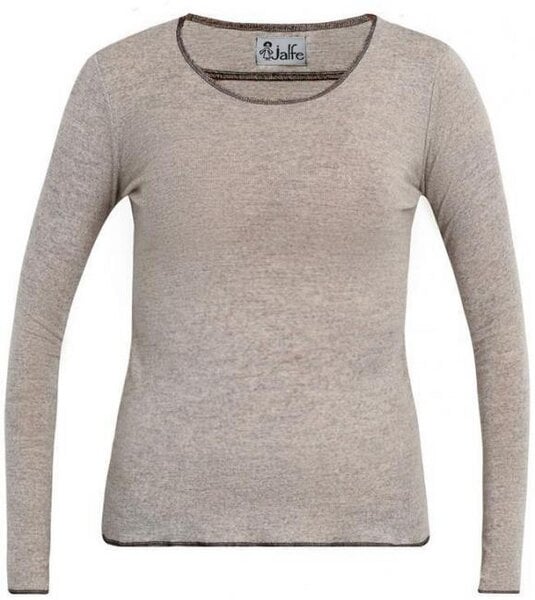 Jalfe Longsleeve Wolle plain melange von Jalfe