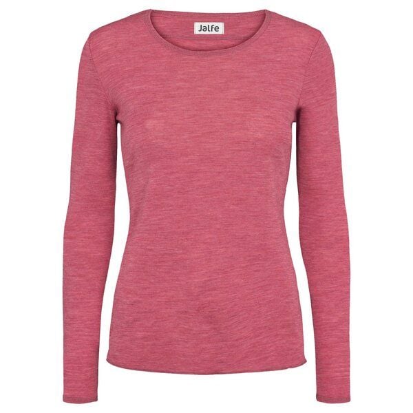 Jalfe Longsleeve Wolle plain melange von Jalfe