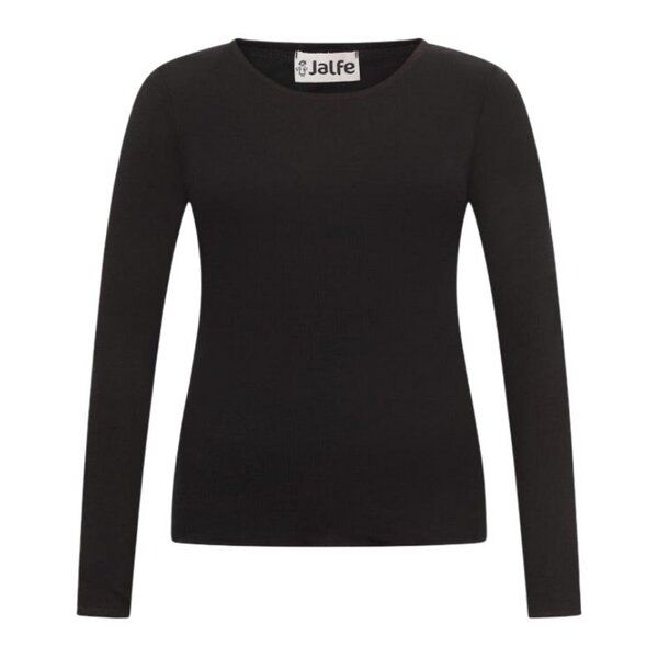 Jalfe Longsleeve Wolle plain melange von Jalfe