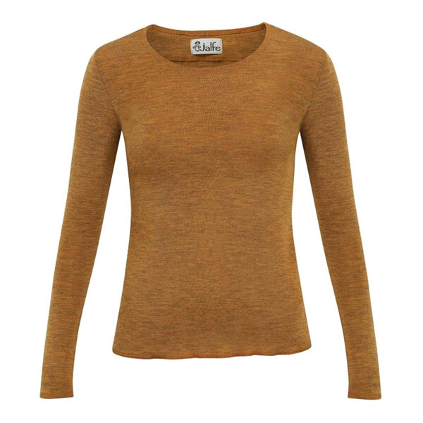 Jalfe Longsleeve Wolle plain melange von Jalfe