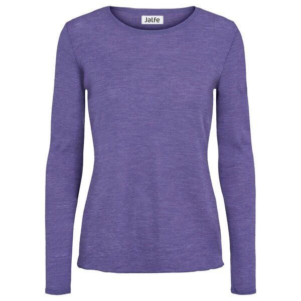Jalfe Longsleeve Wolle plain melange von Jalfe