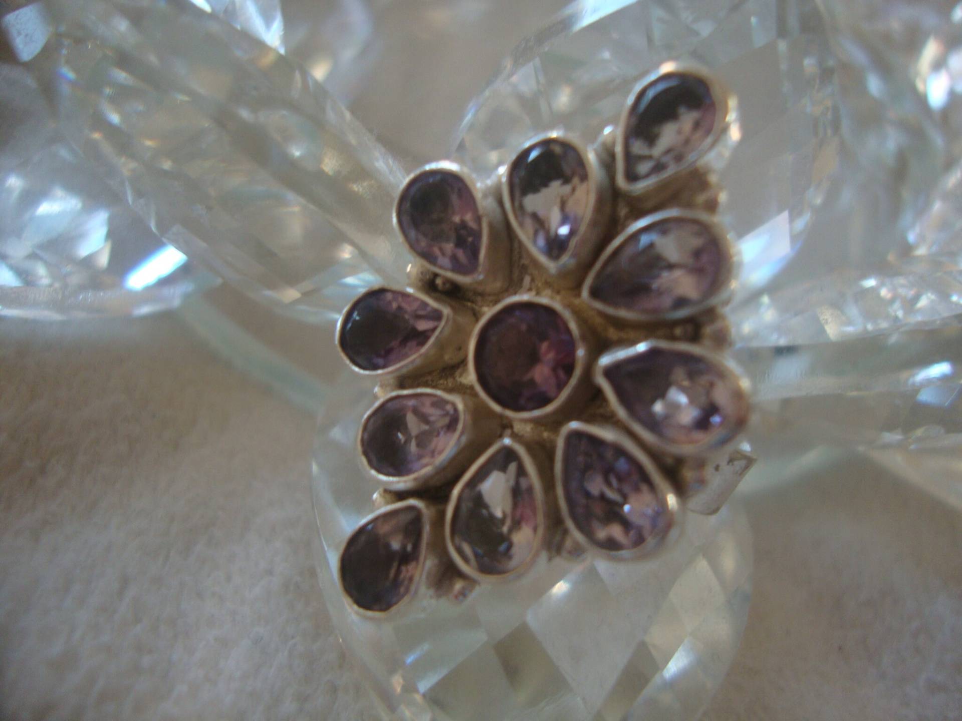 Imposanter Amethyst-Silber-Ring Imposanter Amethyst-Silber-Ring von JalidaSchmuck