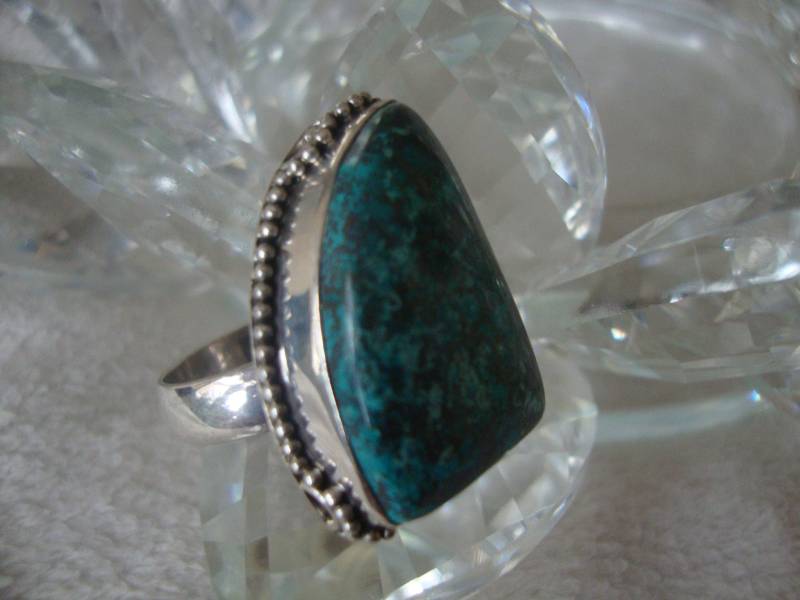 Prächtiger Chrysokoll~Silber~Ring Prächtiger Chrysokoll~Silber~Ring von JalidaSchmuck