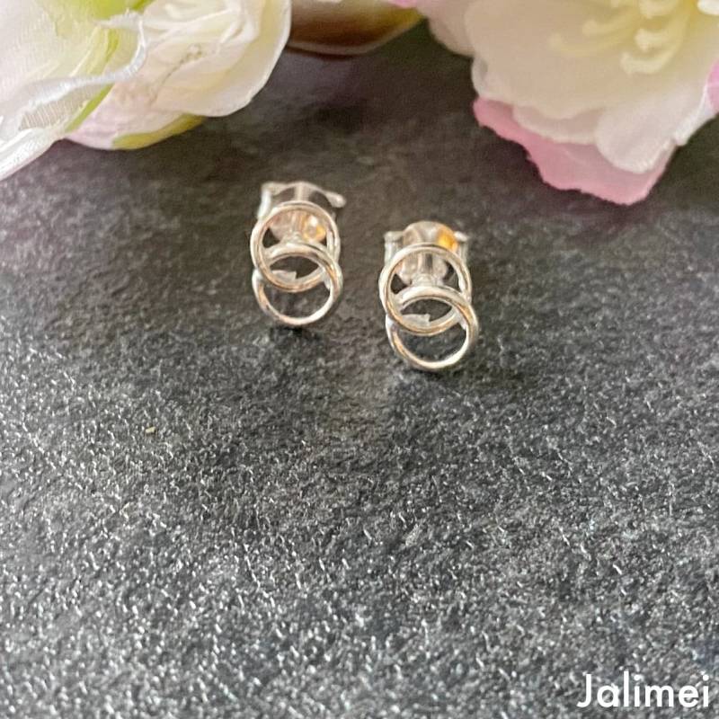 Ohrstecker Verschlungene Ringe Ohrstecker Verschlungene Ringe von Jalimei