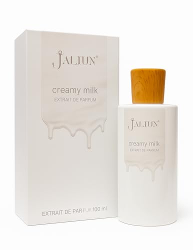 Jaliun – Damenparfüm Creamy Milk, Extrait de Parfum 30%, süßer und umhüllender Duft mit Milchnoten und Vanilleduft, ideal für Frauen und Mädchen – 100 ml von Jaliun