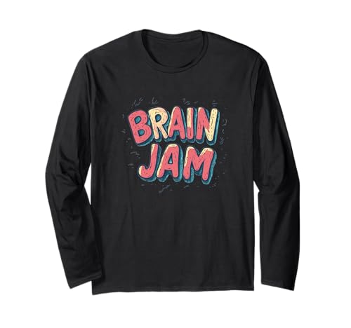 Brain Jam Logo Kostüm für Erwachsene und Kinder Langarmshirt von Jam Outfit