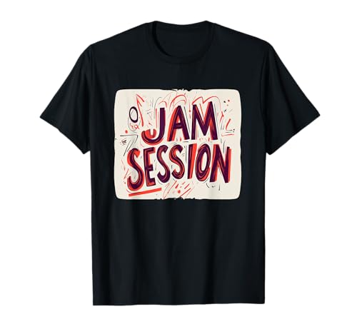 Jam Session Emblem für Jungen und Mädchen T-Shirt Jam Session Emblem für Jungen und Mädchen T-Shirt von Jam Session