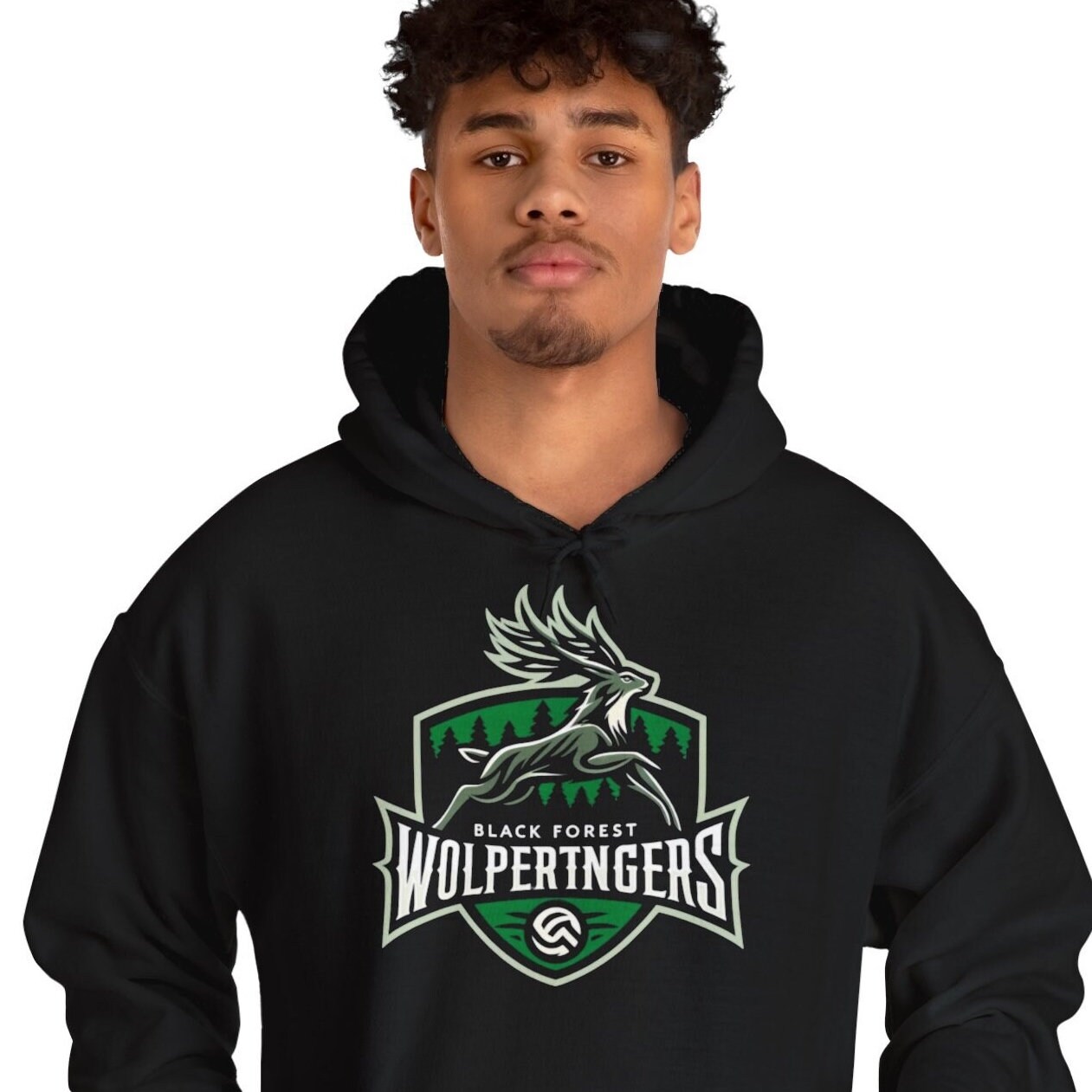 Black Forest Wolpertingers | Schwarzwald Sport Club Hoodie - Baseball, Football, Hockey, Fußball, Basketball College Usa Fan Team Logo Black Forest Wolpertingers | Schwarzwald Sport Club Hoodie - Baseball, Football, Hockey, Fußball, Basketball College Usa Fan Team Logo von JamaDesignShopping