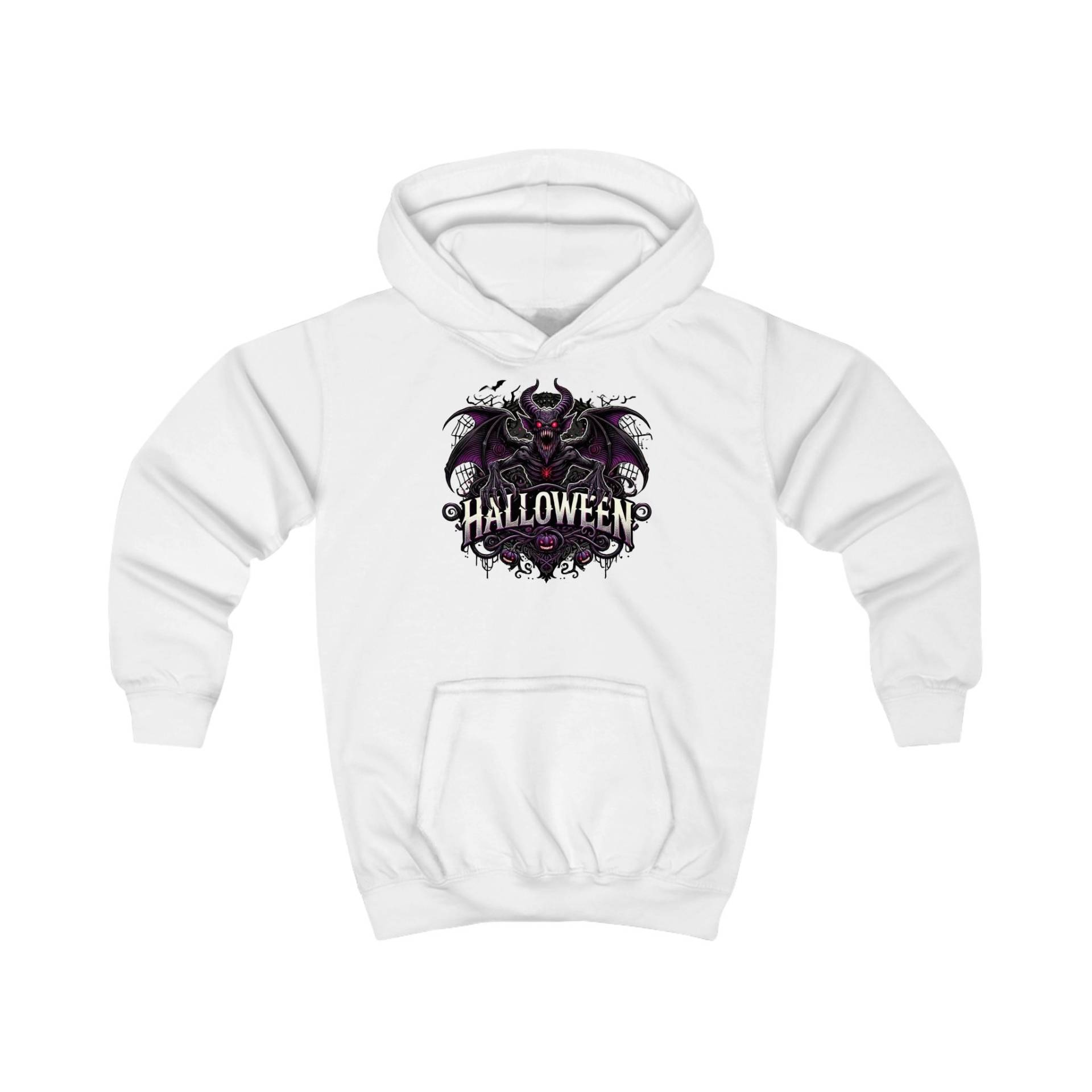 Halloween-Kinder-Hoodie, Gruseliges Kostüm, Kinder-Sweatshirt, Lustiges Süßes Oder Saures-Outfit, Stilvolle Halloween-Kleidung von JamaDesignShopping