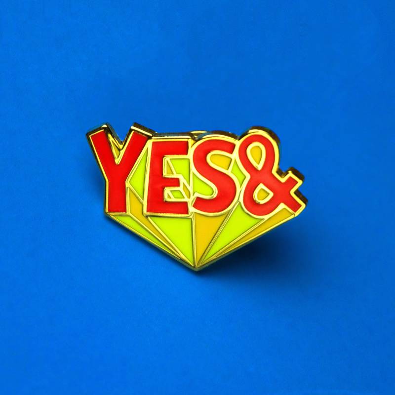 Ja& Emaille Pin von JamaHartArt