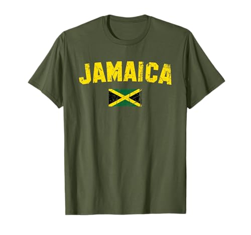 JAMAIKA Flagge | Damen Herren Kinder JAMAIKA T-Shirt von Jamaica Family Shop