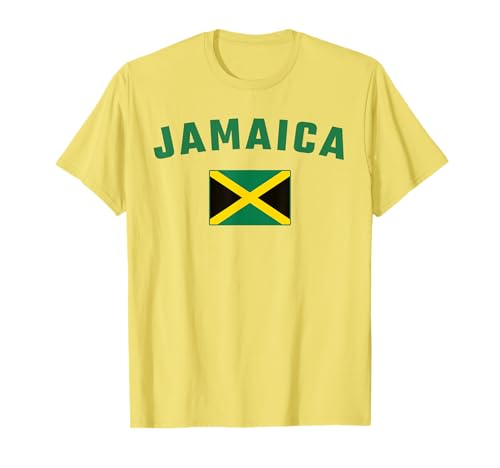 Jamaika & Jamaikanische Flagge, Herren, Damen, Kinder. Jamaika Sports T-Shirt Jamaika & Jamaikanische Flagge, Herren, Damen, Kinder. Jamaika Sports T-Shirt von Jamaica Fan Shop