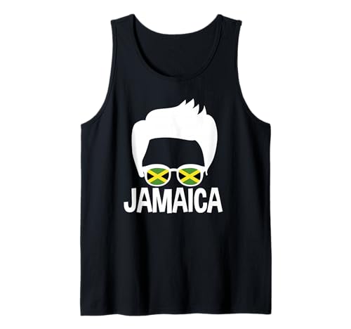 Herren Jamaica Jungensilhouette Jamaican Man Pride Tank Top Herren Jamaica Jungensilhouette Jamaican Man Pride Tank Top von Jamaica Flag Designs Proud Jamaican Roots