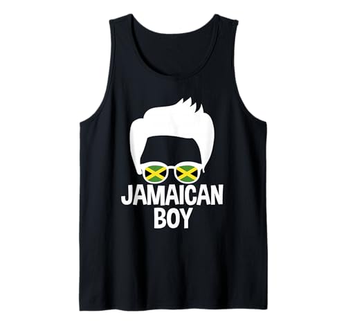 Herren Jamaikanische Jungensilhouette Jamaikanischer Reggae-Liebhaber Tank Top Herren Jamaikanische Jungensilhouette Jamaikanischer Reggae-Liebhaber Tank Top von Jamaica Flag Designs Proud Jamaican Roots