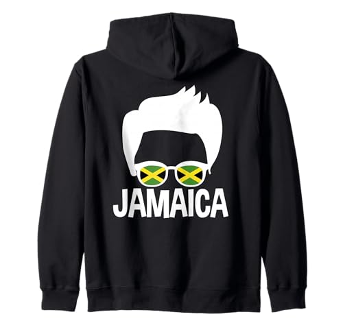 Jamaica Jungensilhouette Jamaican Man Pride Kapuzenjacke Jamaica Jungensilhouette Jamaican Man Pride Kapuzenjacke von Jamaica Flag Designs Proud Jamaican Roots