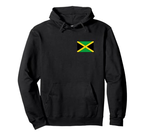 Jamaika-Flagge, Karibik, Herren, Damen, Kinder, Jungen, Mädchen Pullover Hoodie von Jamaica Flag Jamaican Apparel