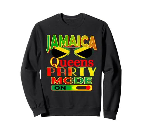 Jamaikanische Damenkleidung, Jamaika-Party-Outfit für Frauen Sweatshirt Jamaikanische Damenkleidung, Jamaika-Party-Outfit für Frauen Sweatshirt von Jamaica party outfits Jamaican outfits for women