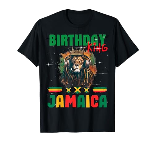 Geburtstag König Jamaika Reise für Männer Party Urlaub passend T-Shirt Geburtstag König Jamaika Reise für Männer Party Urlaub passend T-Shirt von Jamaica trip 2024 family matching Collection Co.