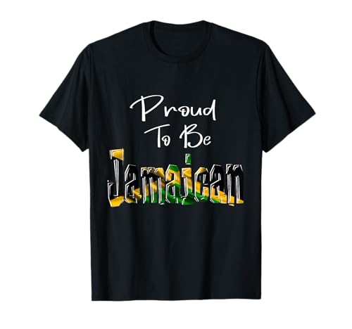 T-Shirt mit Jamaika-Flagge, Jamaika-Kleidung, Jamaika für Damen T-Shirt von Jamaica tshirts, Jamaica map, Jamaica for kids