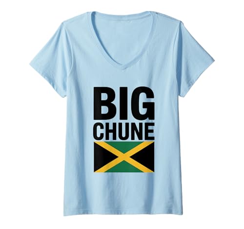 Damen Coole Jamaika-Musik T-Shirt mit V-Ausschnitt Damen Coole Jamaika-Musik T-Shirt mit V-Ausschnitt von Jamaican Pride Designs