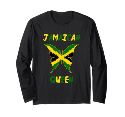 Jamaican Queen T-Shirt for Proud and Independent Women Langarmshirt Jamaican Queen T-Shirt for Proud and Independent Women Langarmshirt von Jamaican culture
