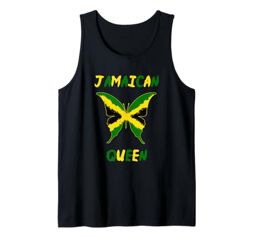 Jamaican Queen T-Shirt for Proud and Independent Women Tank Top Jamaican Queen T-Shirt for Proud and Independent Women Tank Top von Jamaican culture