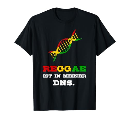 Reggae Kleidung Flagge Kostüm Outfit Musik Rasta Bekleidung T-Shirt von Jamaika Rastafari & Geschenke