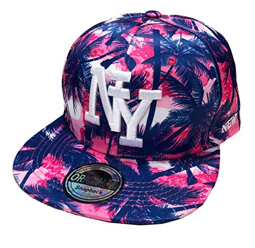 Snapback NY USA Sommer Summer Hawaii Cap Kappe Starter Basecap Mütze Trucker Cappy Kult Unisex Baseball (NY #3) von JameStyle26