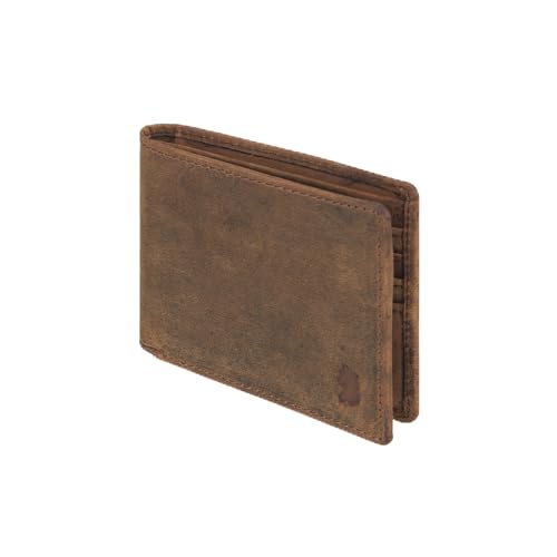 James Cuero Ledergeldbörse, Schwarz, Schwarz, Bifold-Vintage Brown James Cuero Ledergeldbörse, Schwarz, Schwarz, Bifold-Vintage Brown von James Cuero