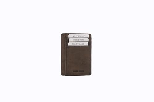 James Cuero Ledergeldbörse, Schwarz, Schwarz, Kartenhalter, Braun James Cuero Ledergeldbörse, Schwarz, Schwarz, Kartenhalter, Braun von James Cuero