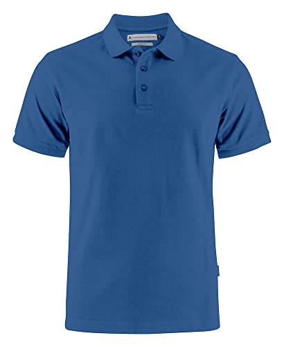 James Harvest Herren Neptune Modern Polo Polohemd, Blue Heaven, M von James Harvest