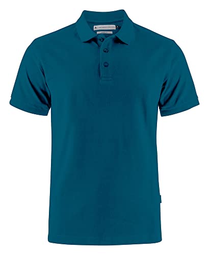 James Harvest Herren Neptune Modern Polo Polohemd, Petrol, M von James Harvest