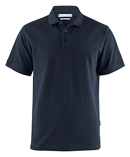 James Harvest Herren Neptune Regular Polo Polohemd, Navy, M von James Harvest