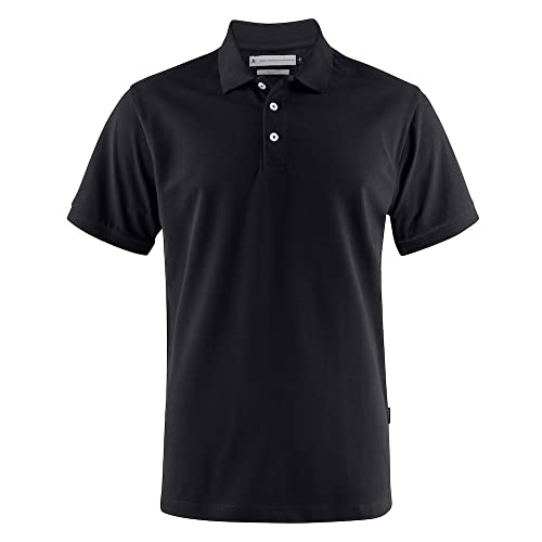 James Harvest Herren Sunset Regular Polo Polohemd, Black, XX-Large von James Harvest