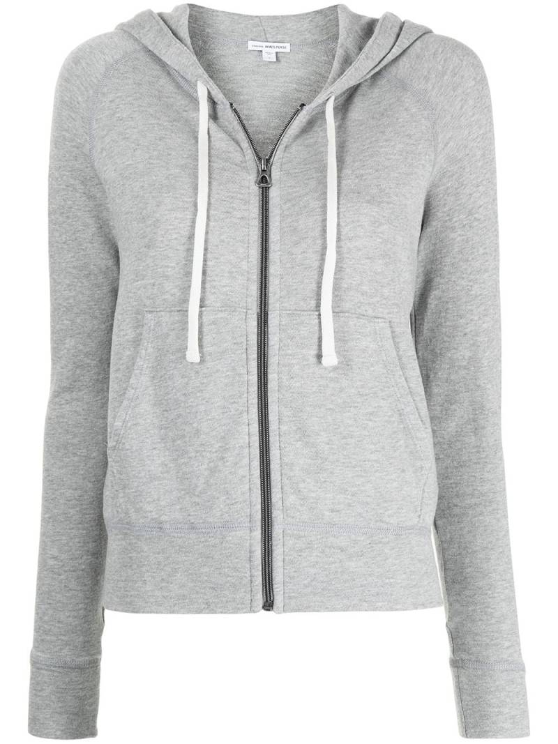 James Perse Hoodie mit Kordelzug - Grau von James Perse