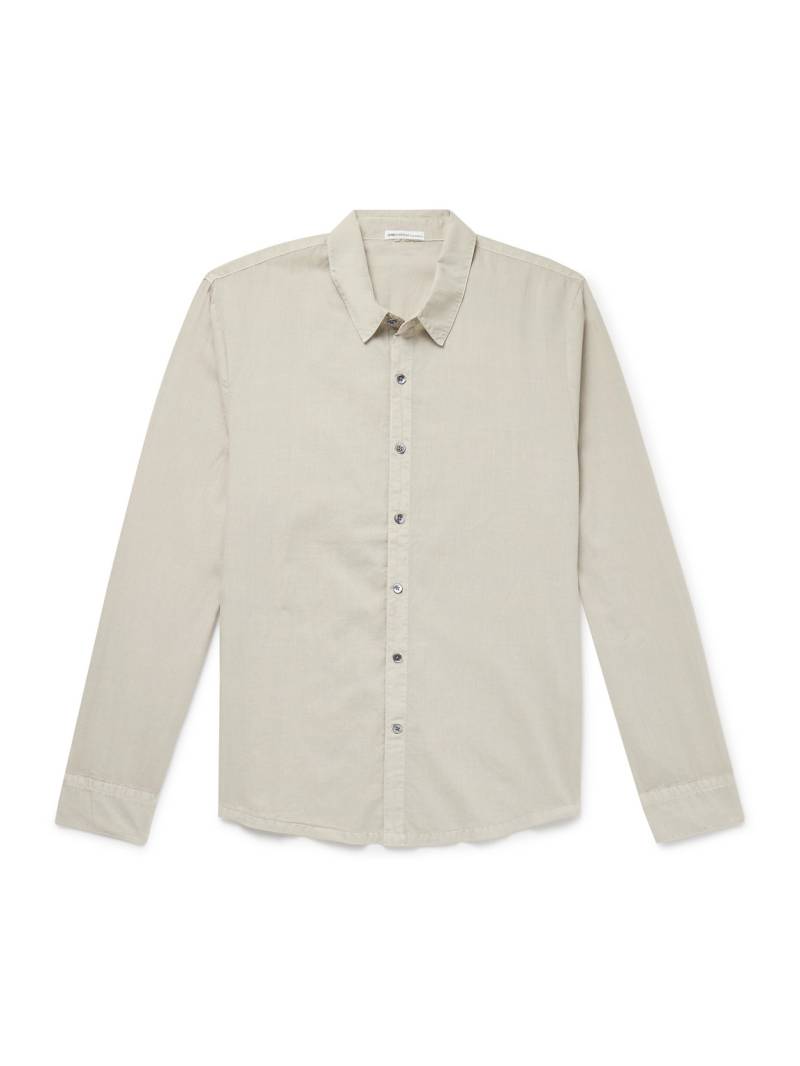 James Perse - Standard Cotton Shirt - Men - Gray - 3 von James Perse