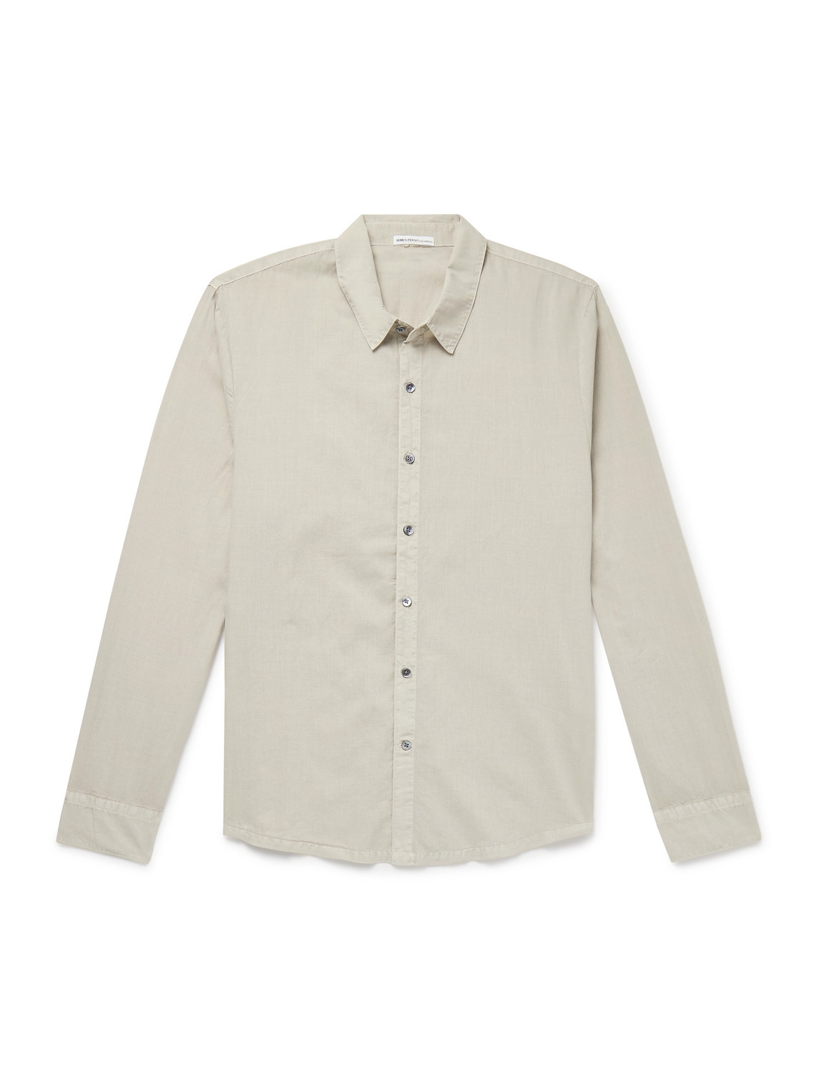James Perse - Standard Cotton Shirt - Men - Gray - 4 von James Perse