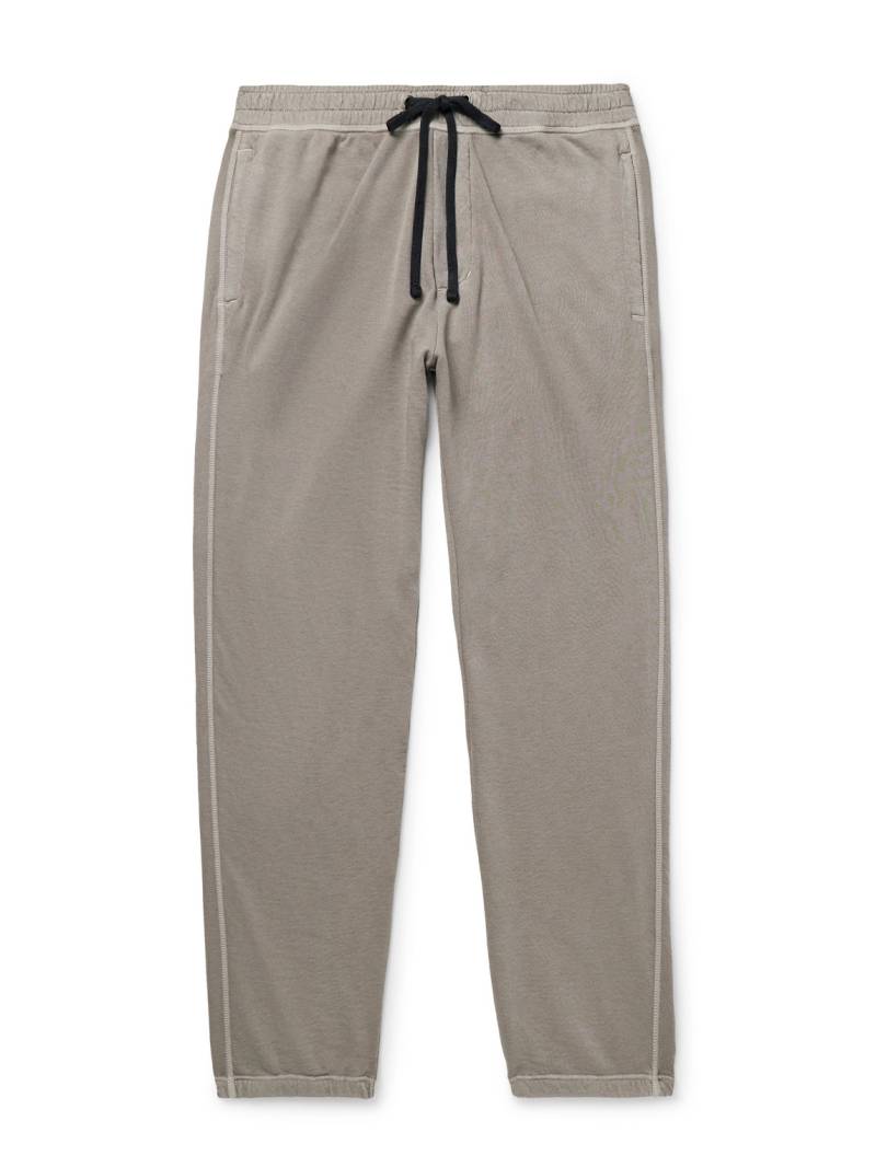 James Perse - Straight-Leg Cotton-Jersey Sweatpants - Men - Gray - 4 von James Perse