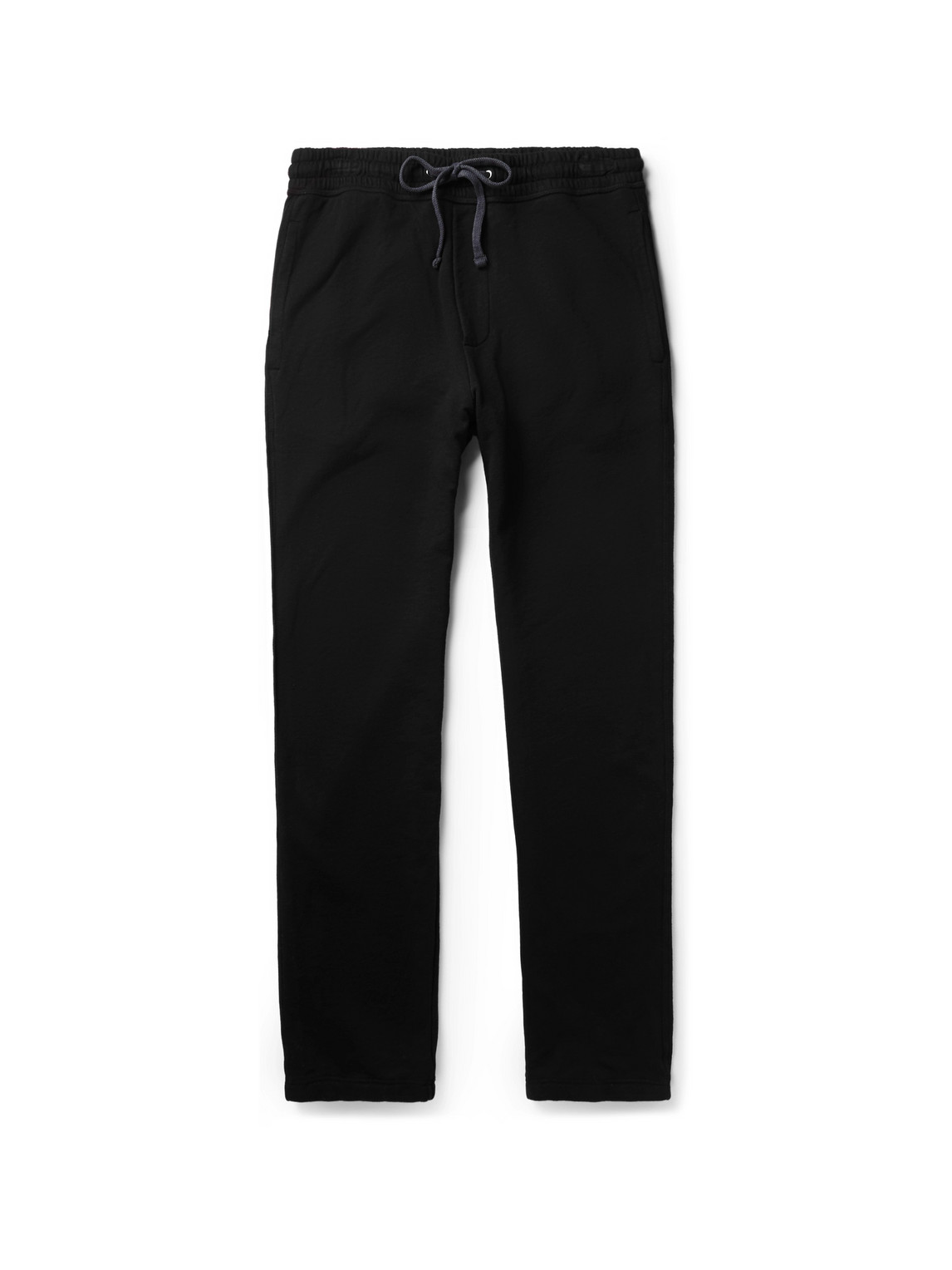 James Perse - Straight-Leg Supima Cotton-Jersey Sweatpants - Men - Black - 4 von James Perse