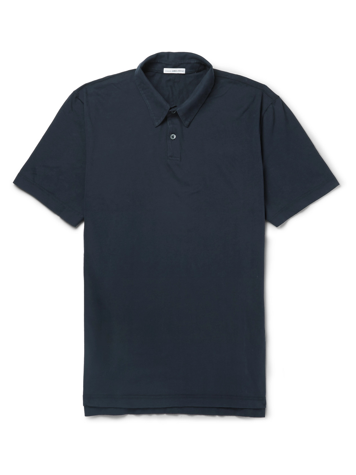 James Perse - Supima Cotton-Jersey Polo Shirt - Men - Blue - 5 von James Perse