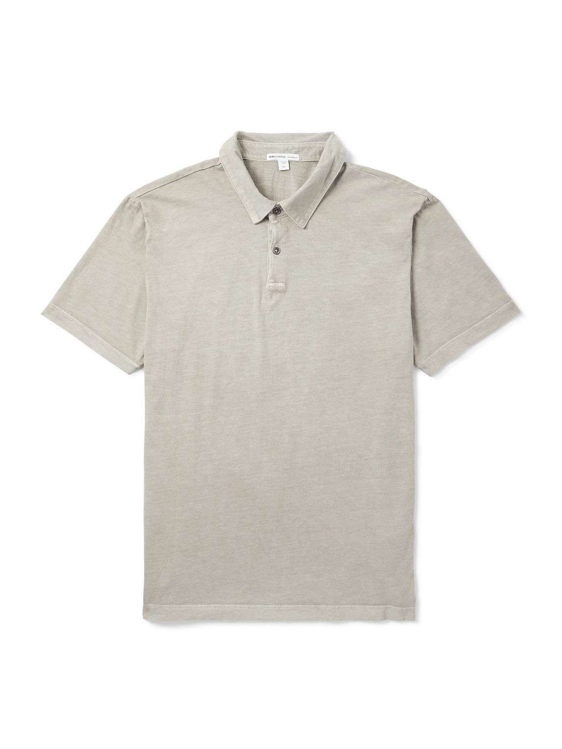 James Perse - Supima Cotton-Jersey Polo Shirt - Men - Gray - 1 von James Perse