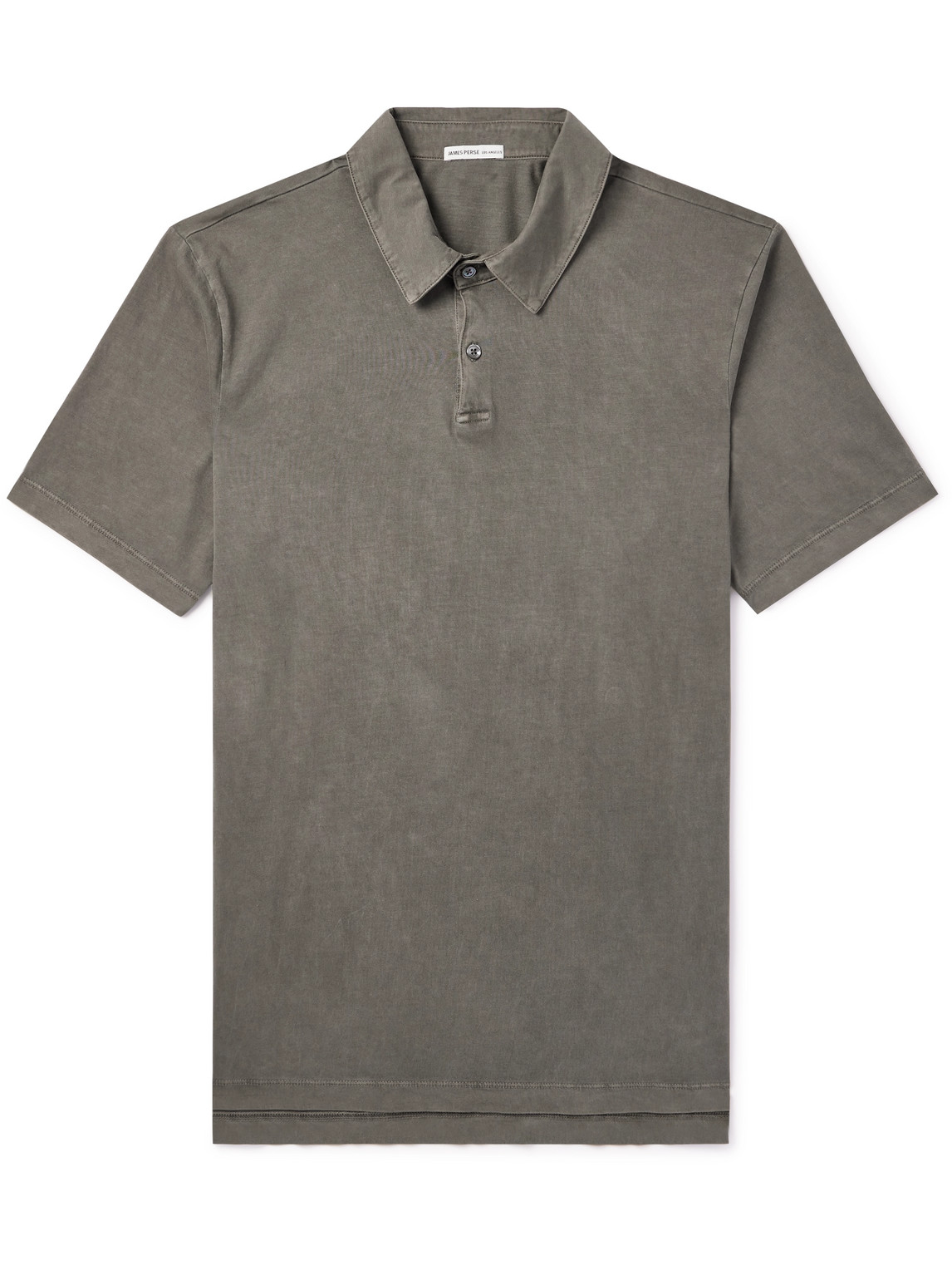 James Perse - Supima Cotton-Jersey Polo Shirt - Men - Green - 3 von James Perse