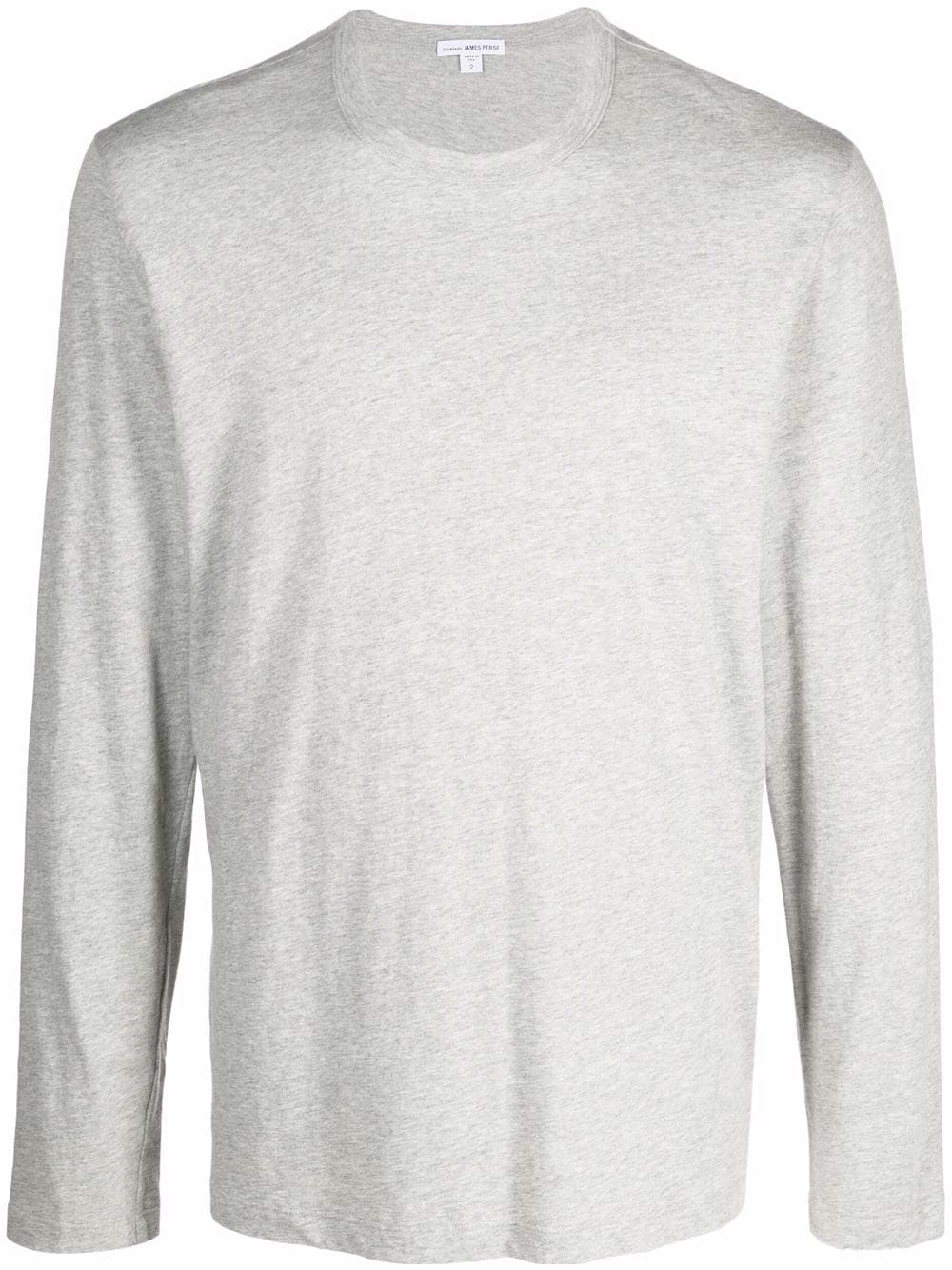 James Perse T-Shirt mit melierter Optik - Grau von James Perse