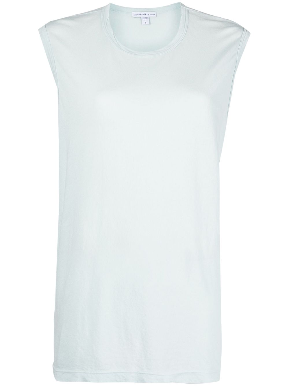 James Perse Tanktop mit Rundhalsausschnitt - Blau von James Perse