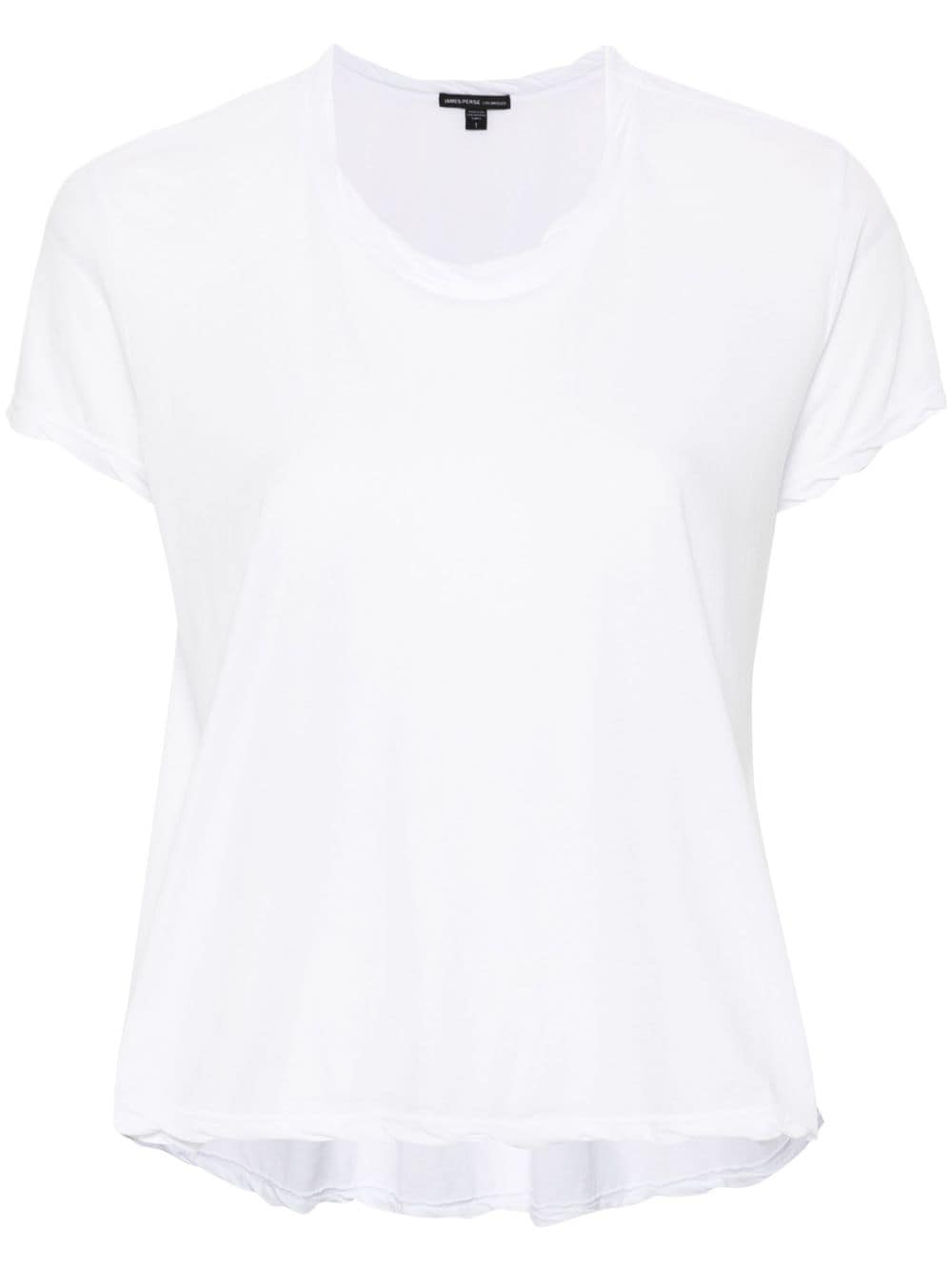 James Perse T-Shirt mit kurzen Ärmeln - Weiß von James Perse
